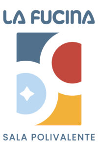 la fucina sala polivalente logo a colori verticale